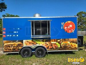 2024 7' x 16'  Kitchen Food Trailer | Food Concession Trailer for Sale in Florida!