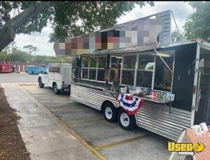 2021 - 20' Street Food Concession Trailer / Mobile Kitchen Vending Unit for Sale in Florida!
