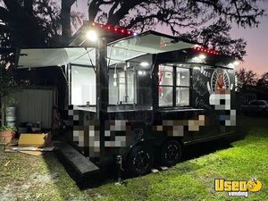 Like New - 2025 8.5' x 12' Kitchen Food Concession Trailer with Fire Suppression + Porch for Sale in Florida!