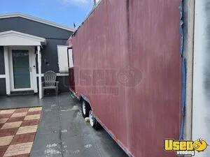 2023 7.6' x 20' Kitchen Food Concession Trailer with Porch + Pro Fire System for Sale in Florida!