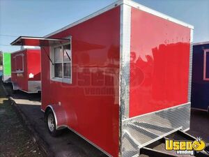 Brand New Ready To Go 2024 - 7' x 12' Mobile Food Concession Trailer for Sale in Florida!