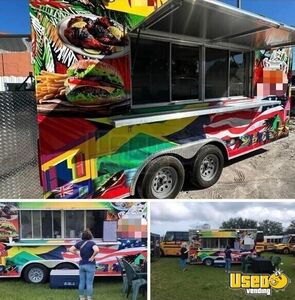 Well Equipped - 2023 8.5' x 16' Kitchen Food Trailer | Food Concession Trailer for Sale in Florida!