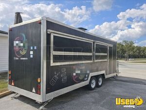 Turnkey - 2023 6.5' x 20' Kitchen Food Concession Trailer with Fire Suppression System for Sale in Florida!