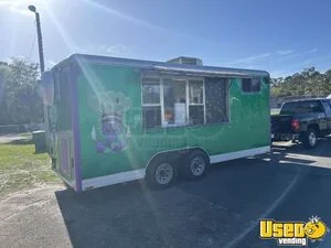 2007 8' x 16' Wells Cargo Kitchen Food Concession Trailer with Fire Suppression for Sale in Florida!