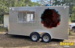 Licensed 2024 - 7.5' x 16' Lark Food Concession Trailer with Pro-Fire System for Sale in Florida!