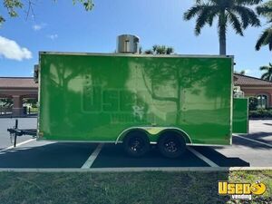 NEW - 2024 16'  Kitchen Food Trailer with Fire Suppression System for Sale in Florida!
