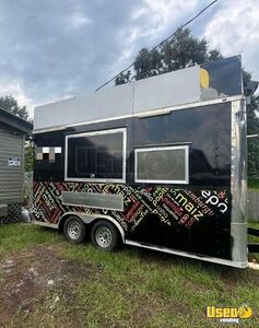 Well Equipped - 8' x 16' Kitchen Food Trailer | Food Concession Trailer for Sale in Florida!