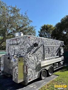 Eye Catching - 2023 16' Kitchen Food Concession Trailer Mobile Vending Unit for Sale in Florida!