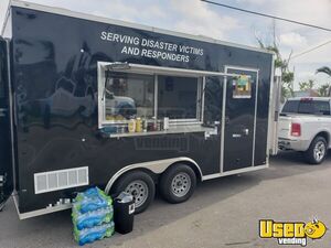 2022 Like New Licensed Self-Contained  - 8' x 16' Kitchen Food Concession Trailer for Sale in Florida!