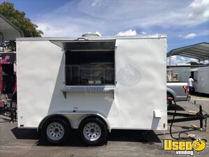 Brand New 2024 - 7' x 12' Kitchen Food Trailer/Mobile Food Unit for Sale in Florida!