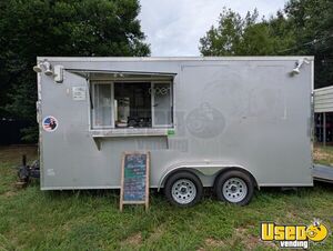 Well Equipped - 2024 7' x 16' Kitchen Food Trailer with Fire Suppression System for Sale in Florida!