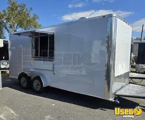 NEW 2024 - 7.5' x 16' Food Concession Trailer | Mobile Food Unit for Sale in Florida!