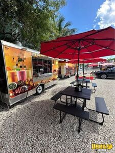 2007 7' x 15' Food Kitchen Concession Trailer Mobile Food Unit for Sale in Florida!