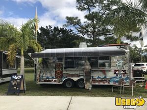 2021 8' x 20'  Kitchen Food Trailer with Fire Suppression System for Sale in Florida!