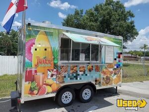 2022 Kitchen Food Concession Trailer with Pro-Fire Suppression for Sale in Florida!