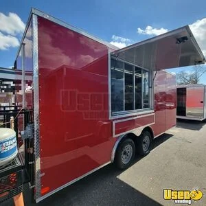 2026 8.5' x 18' Food Concession Trailer Mobile Kitchen Unit w/ Pro Fire System for Sale in Florida!