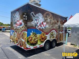 Ready to Work 8' x 16' Mobile Food Vending Trailer - Food Concession Trailer with Pro-Fire for Sale in Florida!