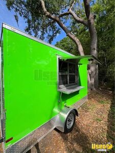 2023 7' x 12' Kitchen Food Trailer with Fire Suppression System | Concession Trailer for Sale in Florida!