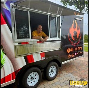 2024 Kitchen Food Concession Trailer with Fire Suppression System | Mobile Vending Unit for Sale in Florida!