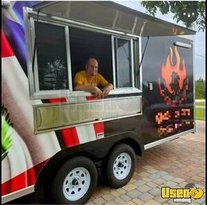 2024 Kitchen Food Concession Trailer with Fire Suppression System | Mobile Vending Unit for Sale in Florida!