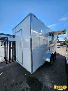 NEW - 2025 7' x 16' Kitchen Food Concession Trailer Mobile Vending Unit for Sale in Florida!