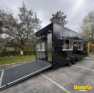 NEW - 2024 8.5' x 20' Empire Cargo Concession Trailer |  Barbecue Food Trailer for Sale in Florida!