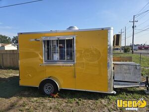 Like New - 2025 7' x 12' Mobile Kitchen Food Concession Trailer for Sale in Florida!