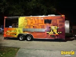 TURNKEY- 8.5' x 22' Kitchen Food Concession Trailer with Pro-Fire Suppression for Sale in Florida!