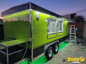 Very Lightly Used 2022 8' x 18' Like-New Kitchen Food Concession Trailer for Sale in Florida!