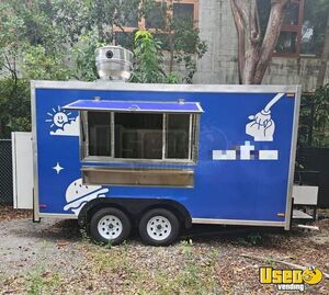 2024 8' x 14' Kitchen Food Concession Trailer with Fire Suppression System for Sale in Florida!