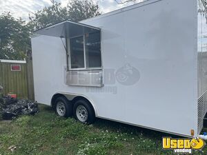 2022 - 8.5' x 16.5' Food Concession Trailer Mobile Kitchen Unit with Pro-Fire System for Sale in Florida!