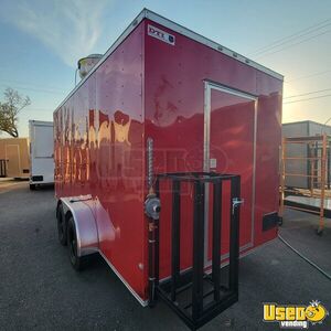 New - 2025 7' x 16' Kitchen Food Trailer | Food  Concession Trailer for Sale in Florida!