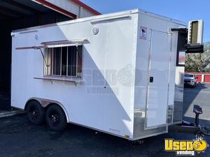 Like New - 2024 8.5' x 14' Kitchen Food Trailer with Bathroom | Concession Trailer for Sale in Florida!