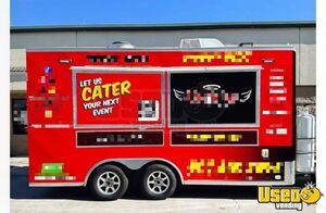 2020 17' Kitchen Food Concession Trailer with Pro-Fire System for Sale in Florida!