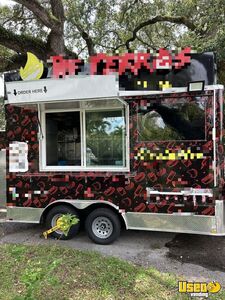Mobile Street Food Concession Trailer with Pro-Fire System for Sale in Florida!