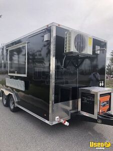 Clean 2023 8.5' x 16' Kitchen Food Concession Trailer with NSF Equipment for Sale in Florida!
