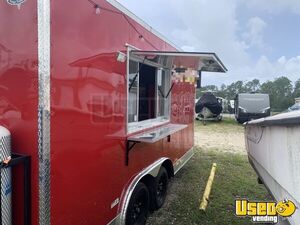 NEW - 2024 8' x 16'  Kitchen Food Trailer with Fire Suppression System for Sale in Florida!