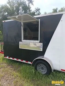 NEW - 2025 7' x 12' Kitchen Food Concession Trailer Mobile Vending Unit for Sale in Florida!