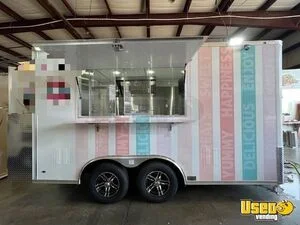 2024 8.5 x 14' Kitchen Food Concession Trailer with Pro Fire System for Sale in Florida!