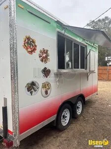 2021 8' x 14' Kitchen Food Concession Trailer with Fire Suppression System for Sale in Florida!