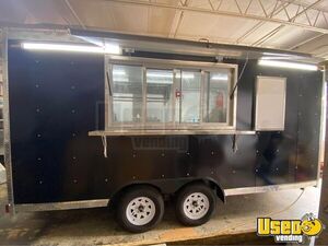 Like New - 2022 8' x 16' Kitchen Food Concession Trailer with Fire Suppression System for Sale in Florida!
