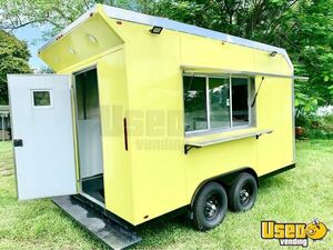 NEW - 2024 8' x 14' Kitchen Food Concession Trailer | Mobile Food Unit for Sale in Florida!