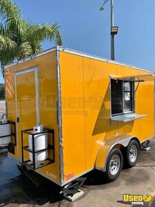 2022 7' x 14' Kitchen Food Concession Trailer with Pro-Fire Suppression for Sale in Florida!