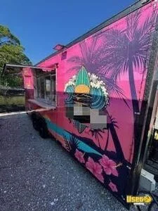 2025 8' x 18' Kitchen Food Concession Trailer with Fire Suppression System for Sale in Florida!