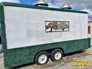 Well-Equipped 8' x 16' Mobile Kitchen Food Concession Trailer for Sale in Florida!