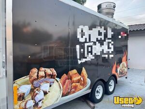 2024 Kitchen Food Trailer with Fire Suppression System Concession Trailer for Sale in Florida!