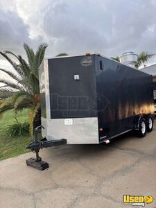 New - 2025 7' x 18' Kitchen Food Trailer with Fire Suppression System | Concession Trailer for Sale in Florida!