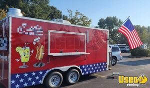 Turnkey - 2022 8.5' x 16' Freedom Kitchen Food Trailer with Fire Suppression System for Sale in Florida!