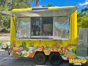 Inspected - 2012 7.5' x 10.2' Food Concession Trailer with Pro-Fire System for Sale in Florida!