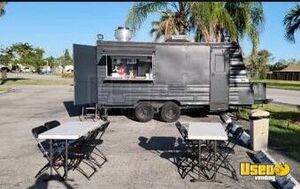 2004 8.5' x 16' Kitchen Food Trailer | Food  Concession Trailer for Sale in Florida!